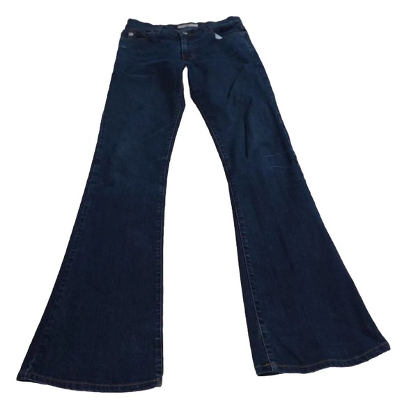 Miss Sixty Women 28 Jeans Bootcut Low Rise Dark Wash Blue 90’s Y2K Vintage - Picture 1 of 11